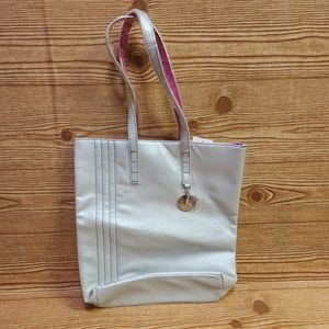 Silver Tote Bag